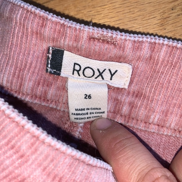ROXY Discover People Pink Corduroy Pants - Picture 12 of 16